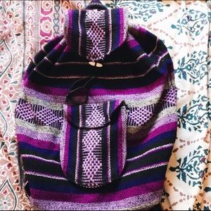 Woven Backpack
